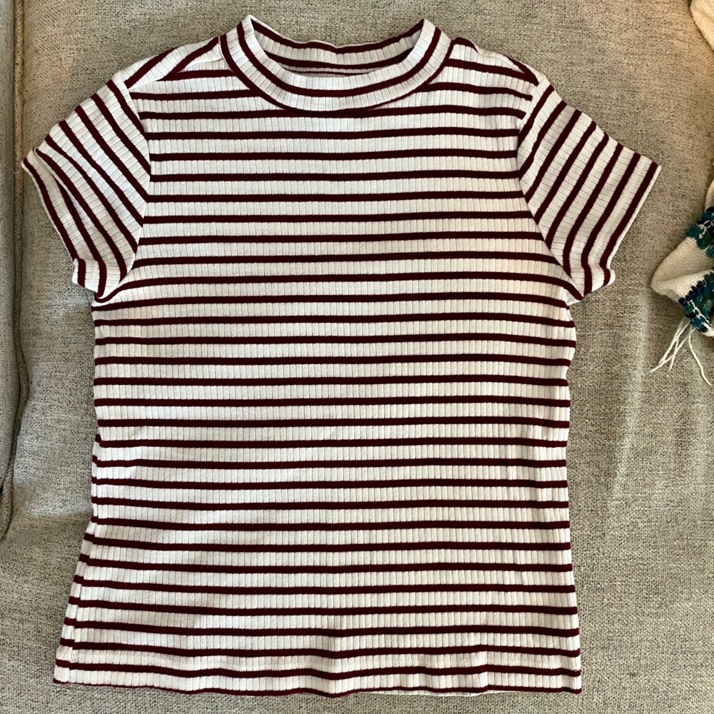 Girls Crazy 8 striped top - Sz 7/8